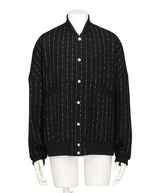 WIDE STRIPE CLASSIC STADIUM JACKET