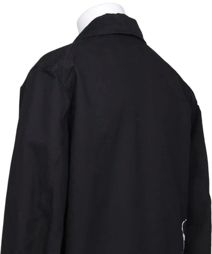 WOVEN EMBROIDERY WASHED WORK JACKET