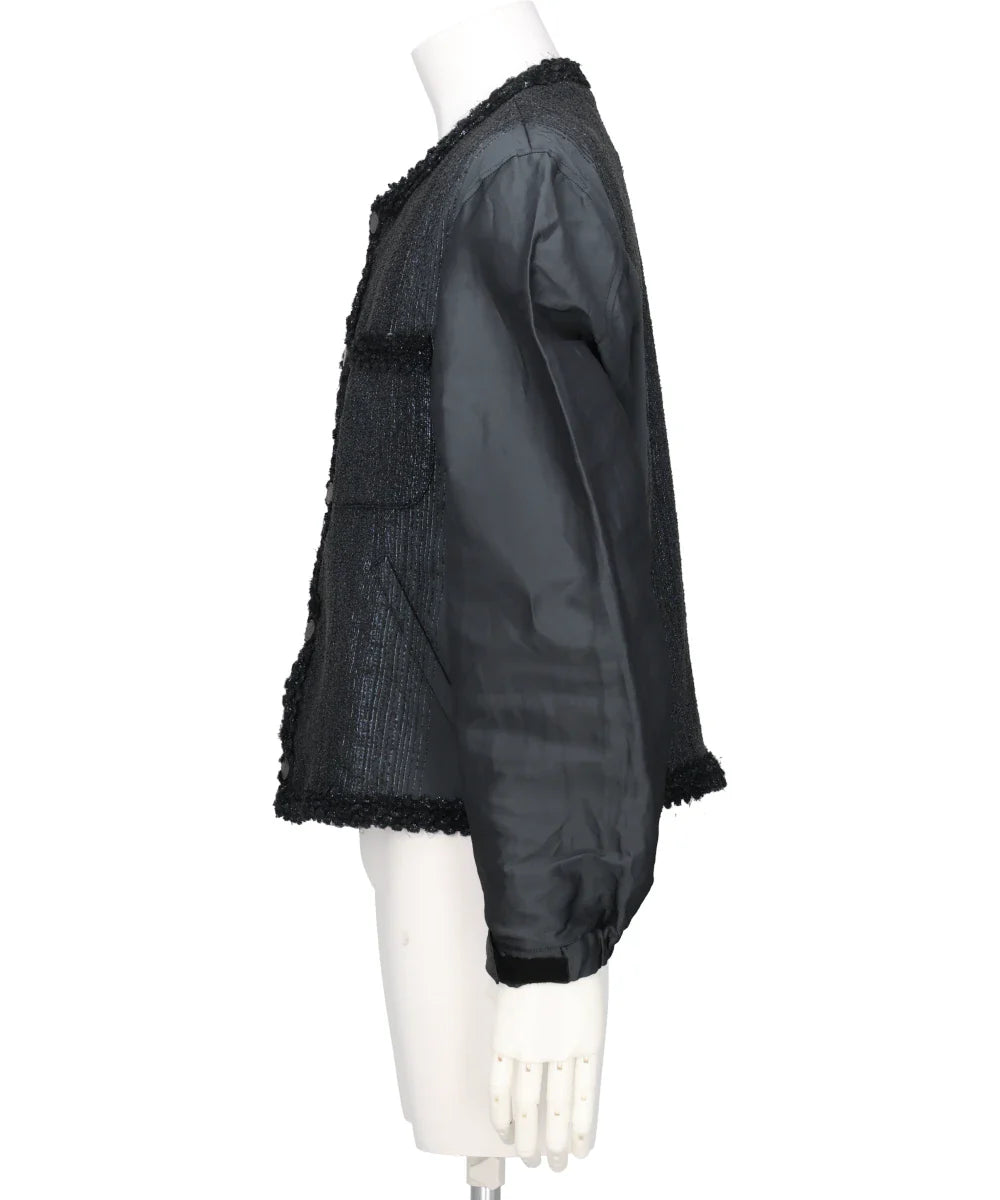 GLITTER TWEED JACKET