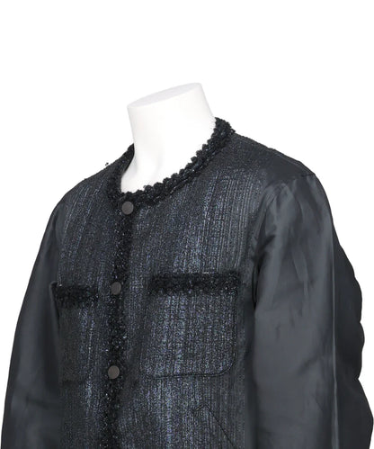 GLITTER TWEED JACKET