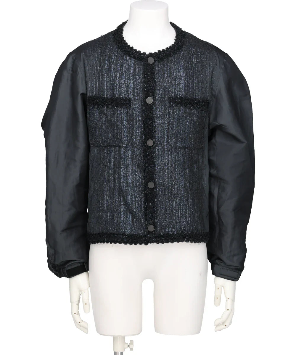 GLITTER TWEED JACKET