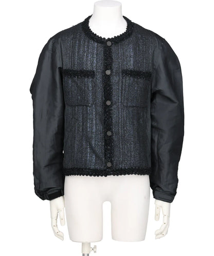 GLITTER TWEED JACKET