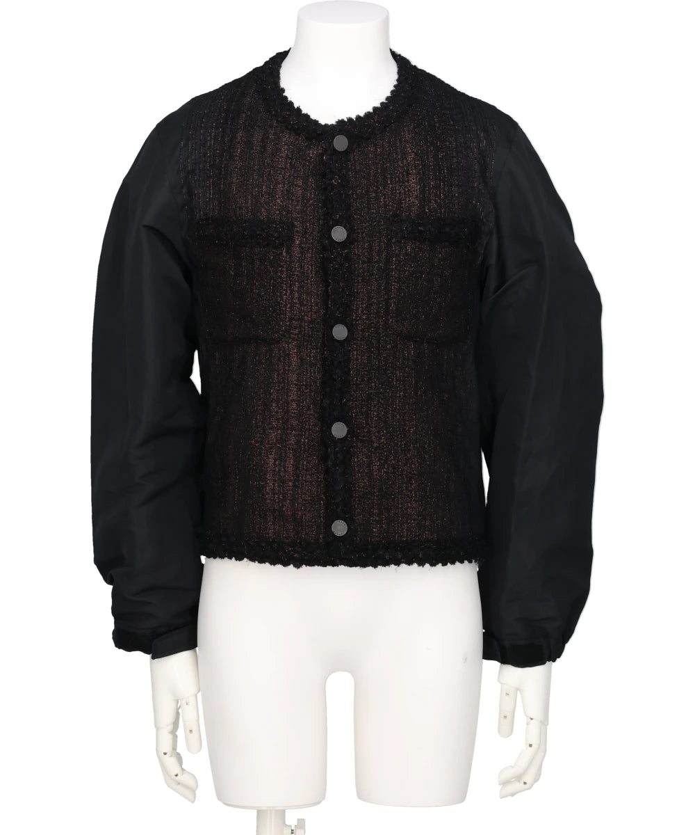 GLITTER TWEED JACKET
