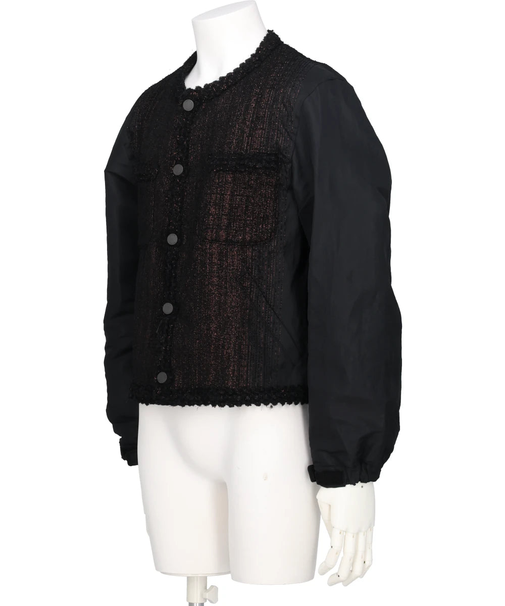 GLITTER TWEED JACKET