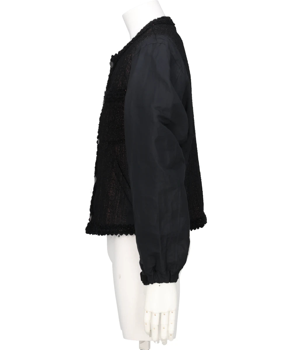 GLITTER TWEED JACKET