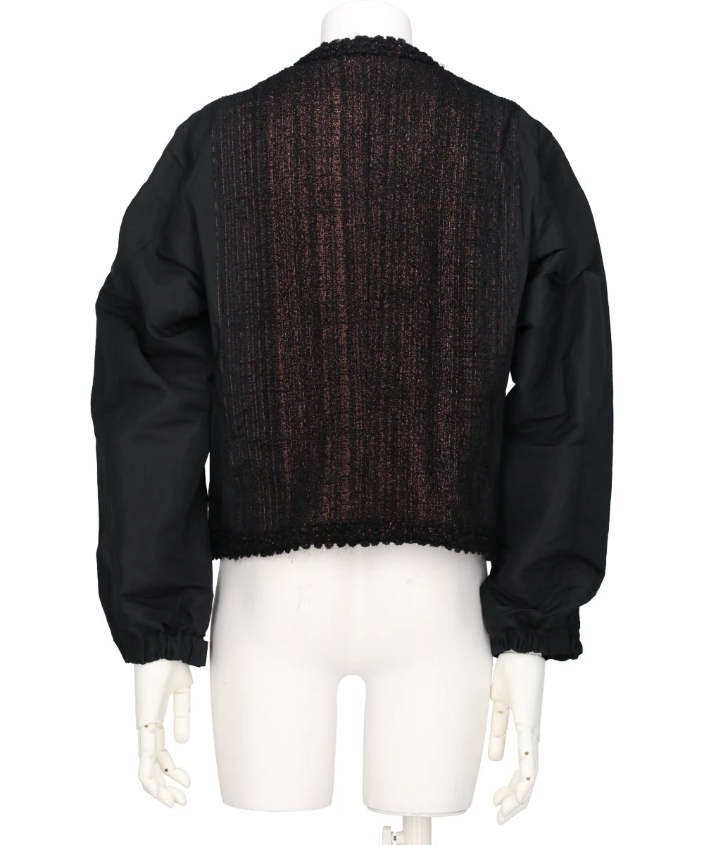 GLITTER TWEED JACKET