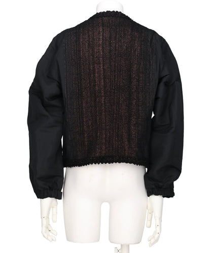 GLITTER TWEED JACKET