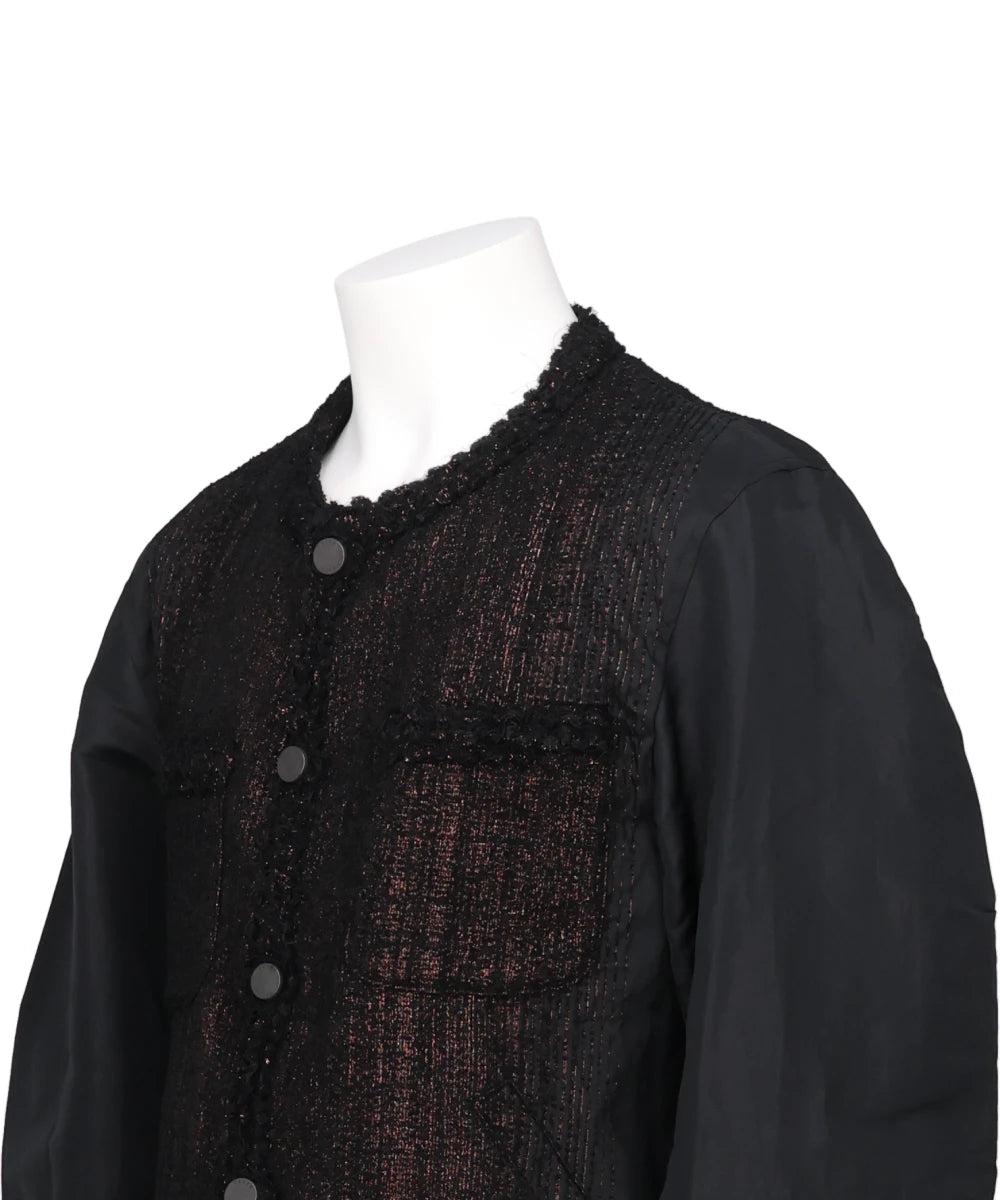 GLITTER TWEED JACKET