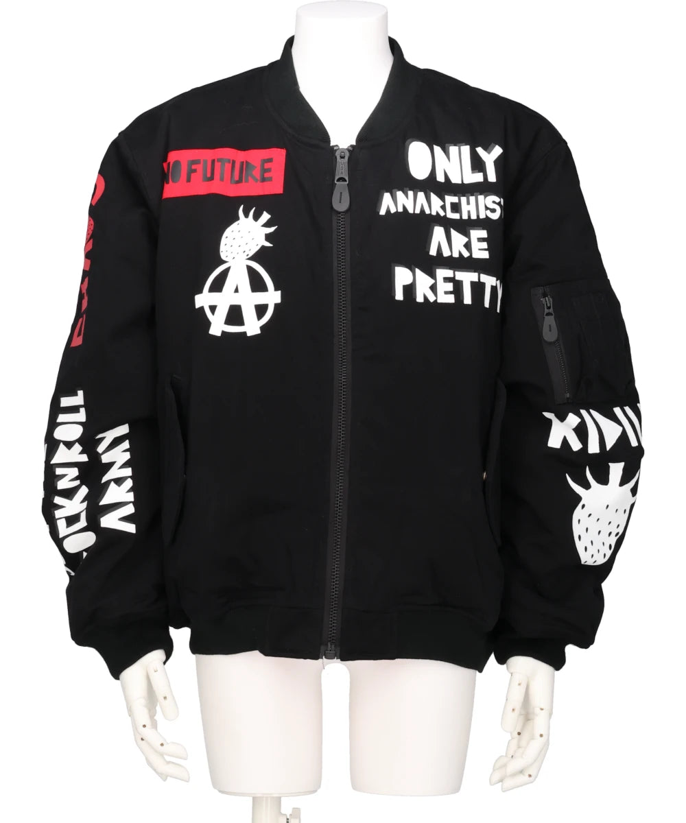 FRESH ANARCHY MA-1 JACKET FOSTEX GARMENTS