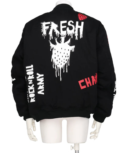 FRESH ANARCHY MA-1 JACKET FOSTEX GARMENTS