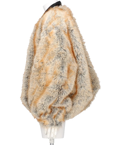 FAUX FUR BOMBER JACKET