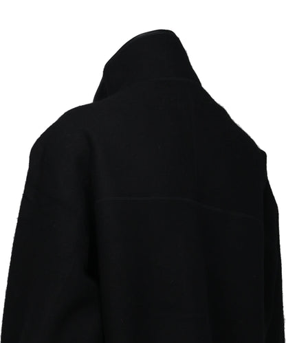 WOOL FLEECE ZIP BLOUSON
