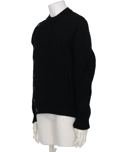 DOUBLE BREASTED KNIT BLOUSON