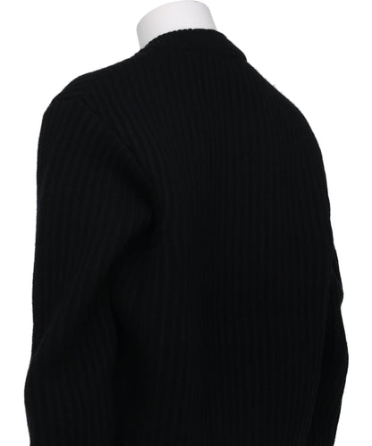 DOUBLE BREASTED KNIT BLOUSON