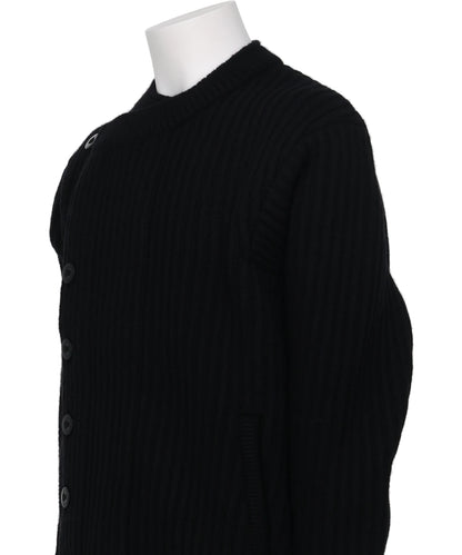 DOUBLE BREASTED KNIT BLOUSON