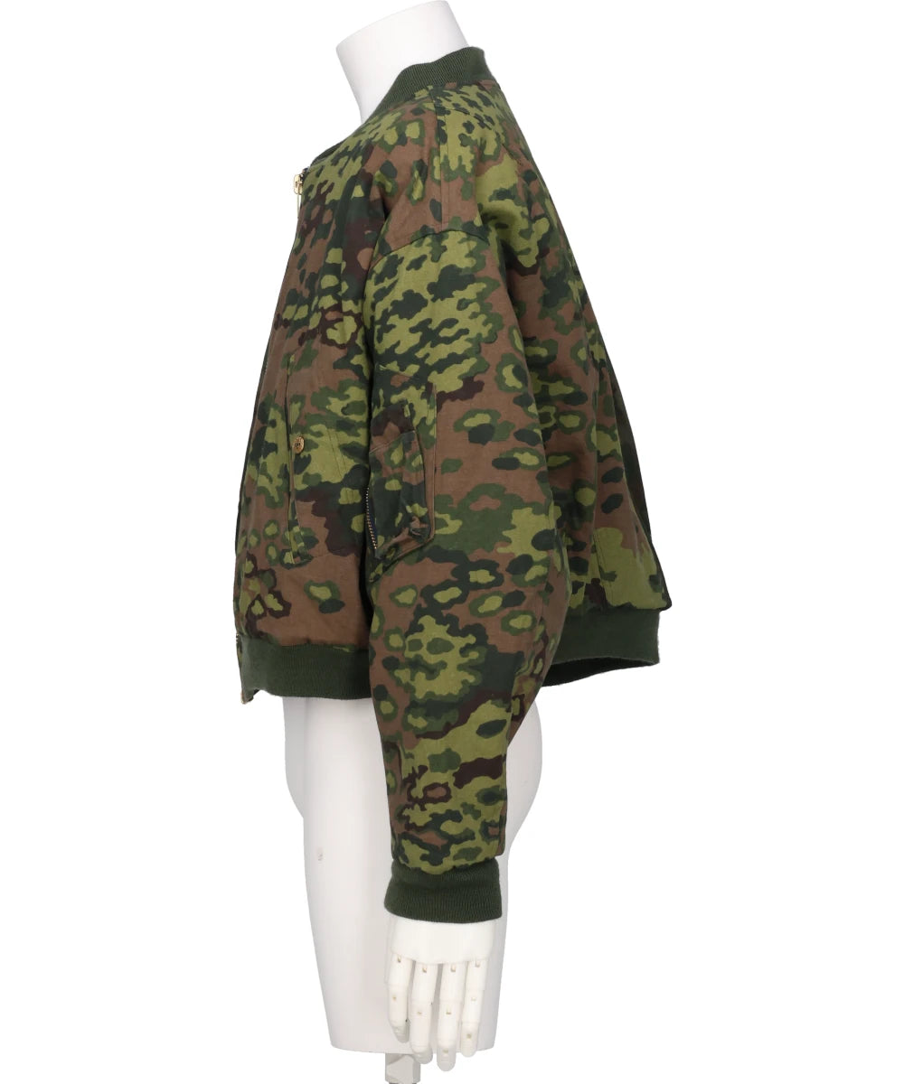 THIRD WAY CROPPED BOMBER - CONFUSED CAMO