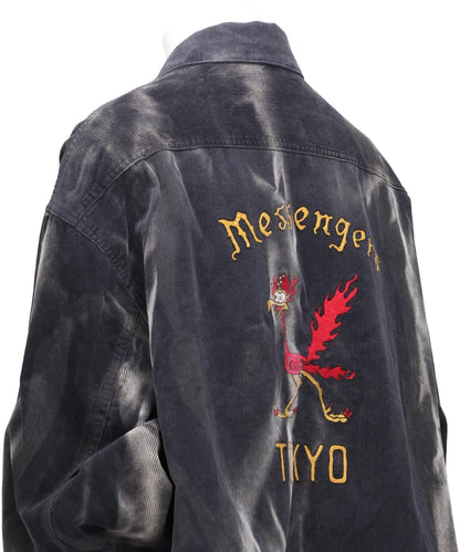 SUN-FADED CORDUROY WORK BLOUSON