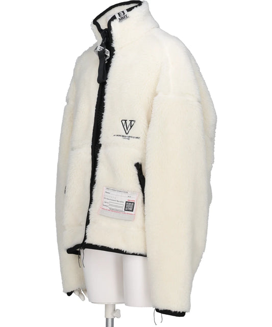 AMATEUR SEWN WIDE BACK BOA BLOUSON