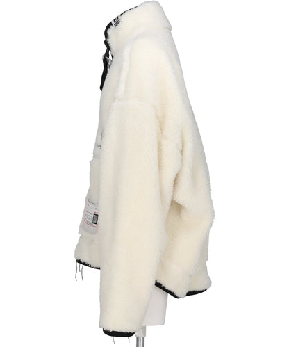 AMATEUR SEWN WIDE BACK BOA BLOUSON