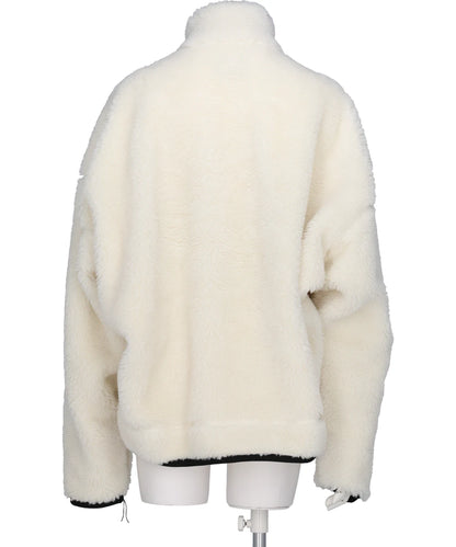 AMATEUR SEWN WIDE BACK BOA BLOUSON