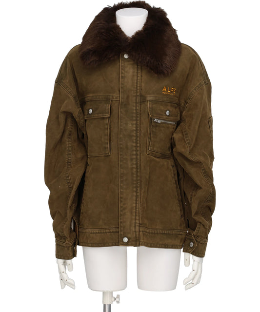 doublet(ダブレット) FUR-COLLAR WORKERS JACKET