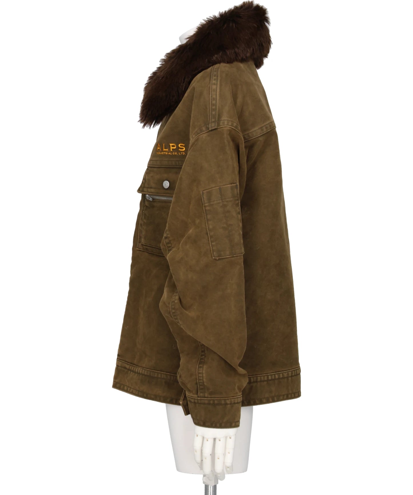 FUR-COLLAR WORKERS JACKET