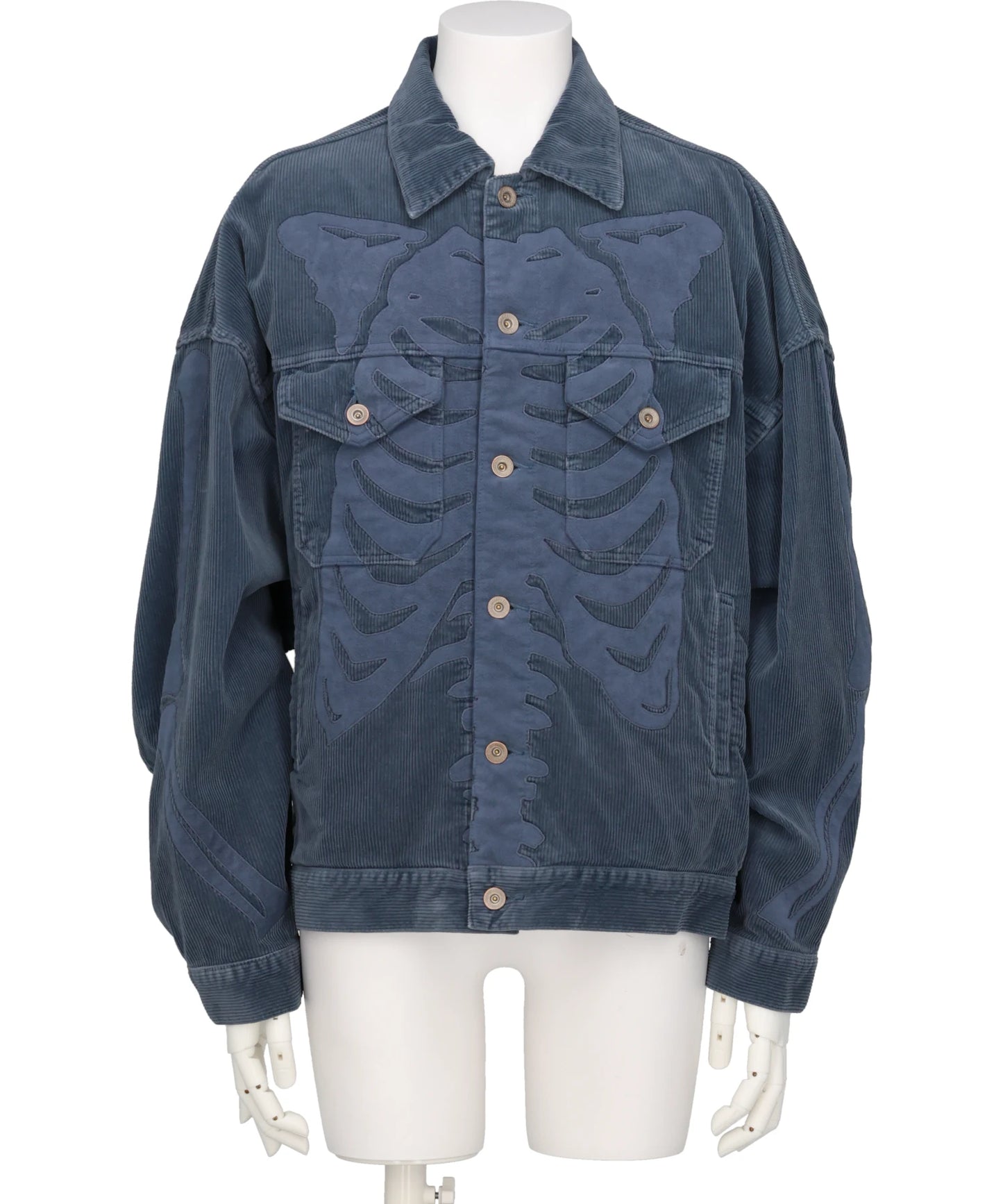 doublet(ダブレット) BONE APPLIQUE CORDUROY JACKET