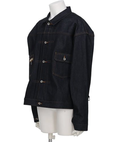 “RIGID” 2PKT DENIM JACKET