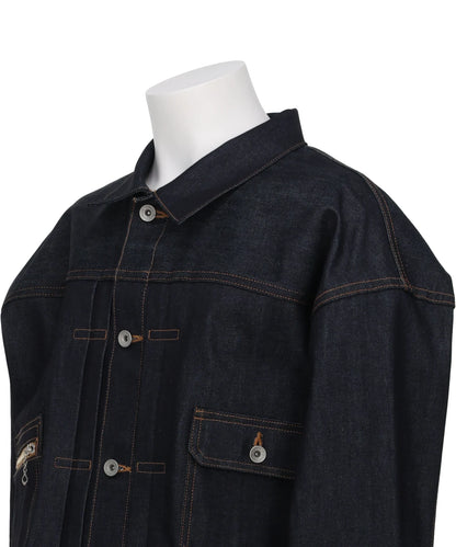 “RIGID” 2PKT DENIM JACKET