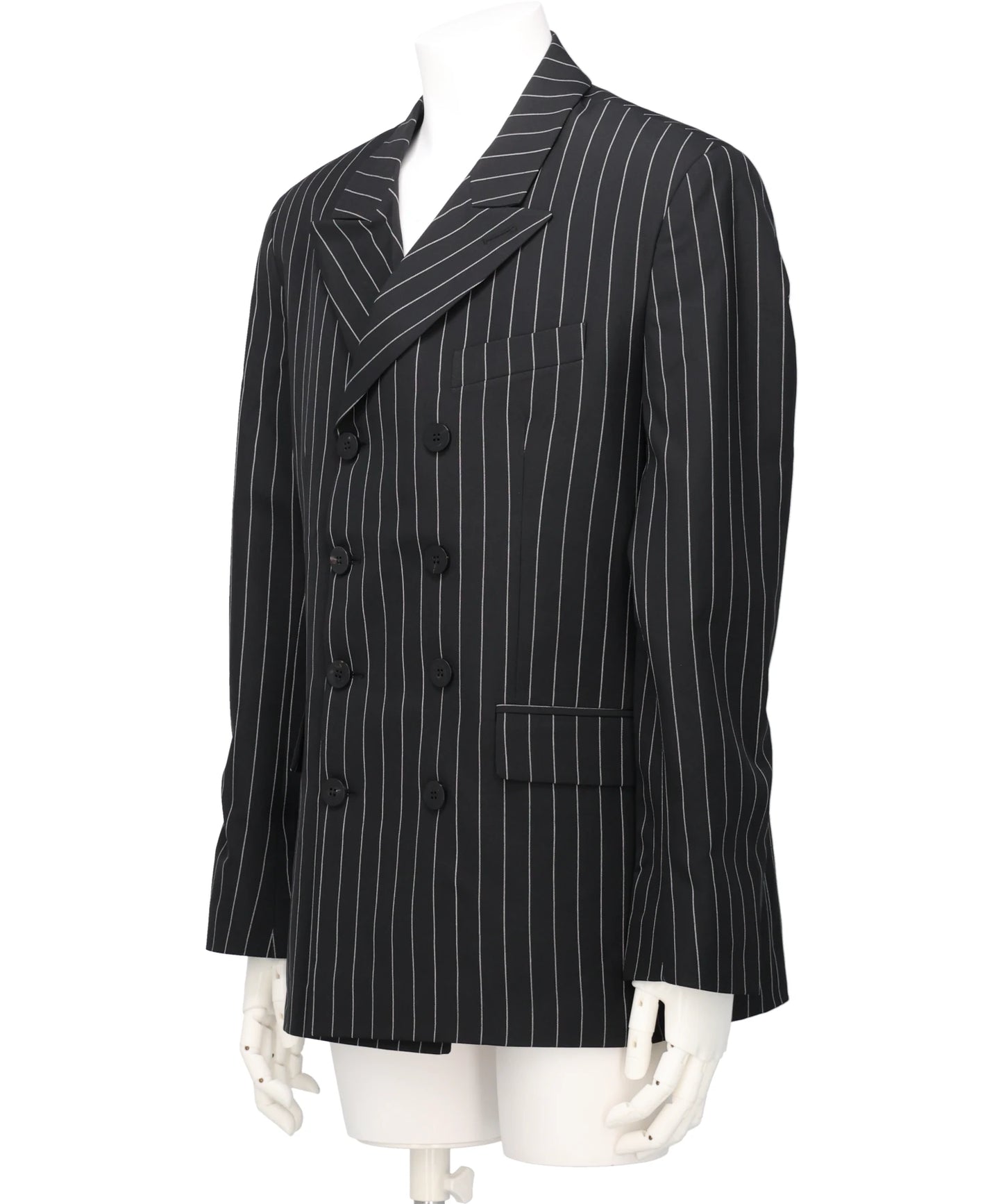 EIGHT BUTTON DOUBLE BREASTED BLAZER