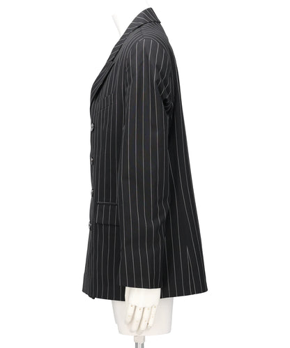 EIGHT BUTTON DOUBLE BREASTED BLAZER