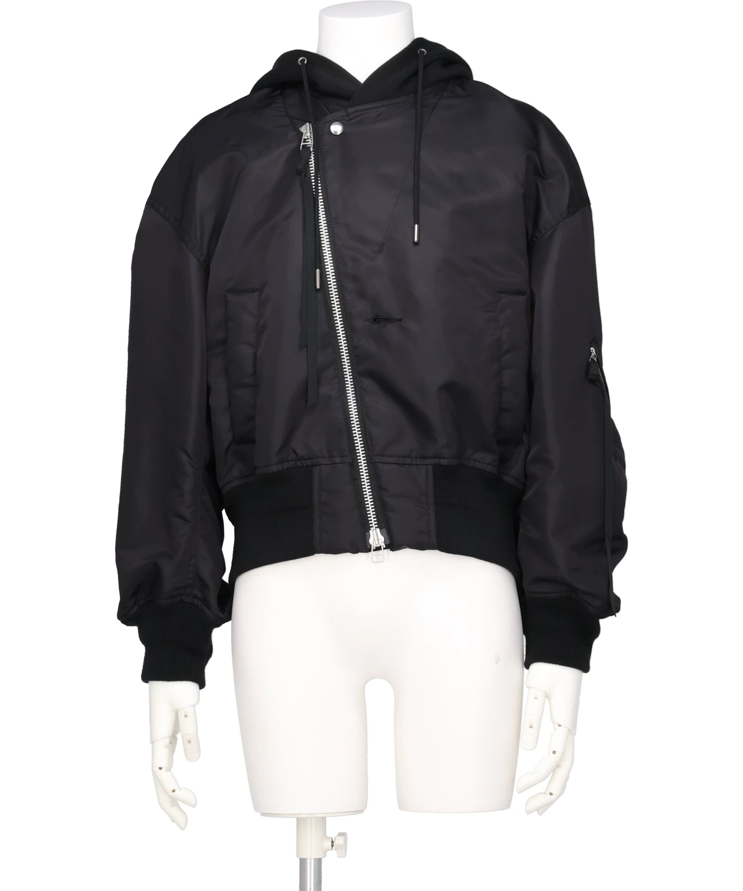 Tamme(タム) NOTCH LAPEL HOOD MA-1