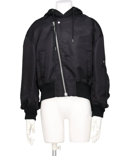 Tamme(タム) NOTCH LAPEL HOOD MA-1