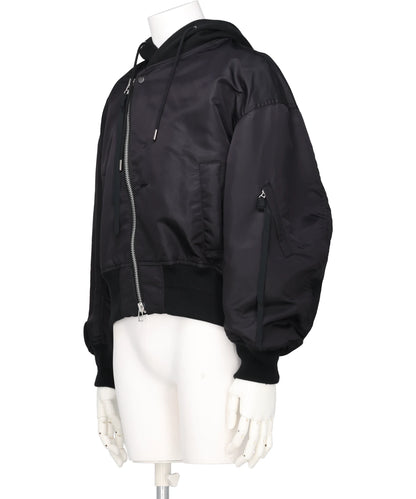 NOTCH LAPEL HOOD MA-1