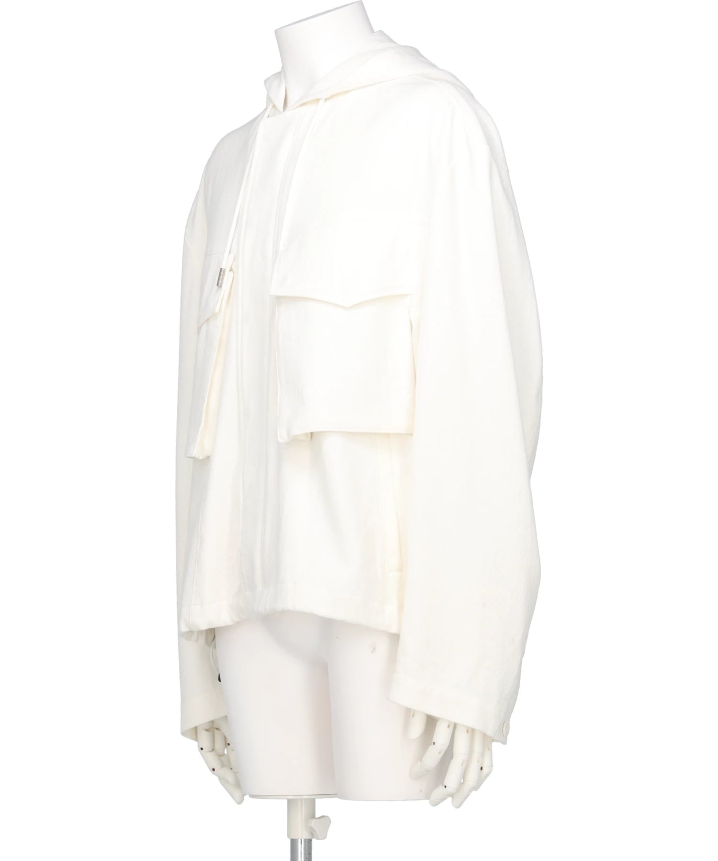 NEP SILK HOOD BLOUSON