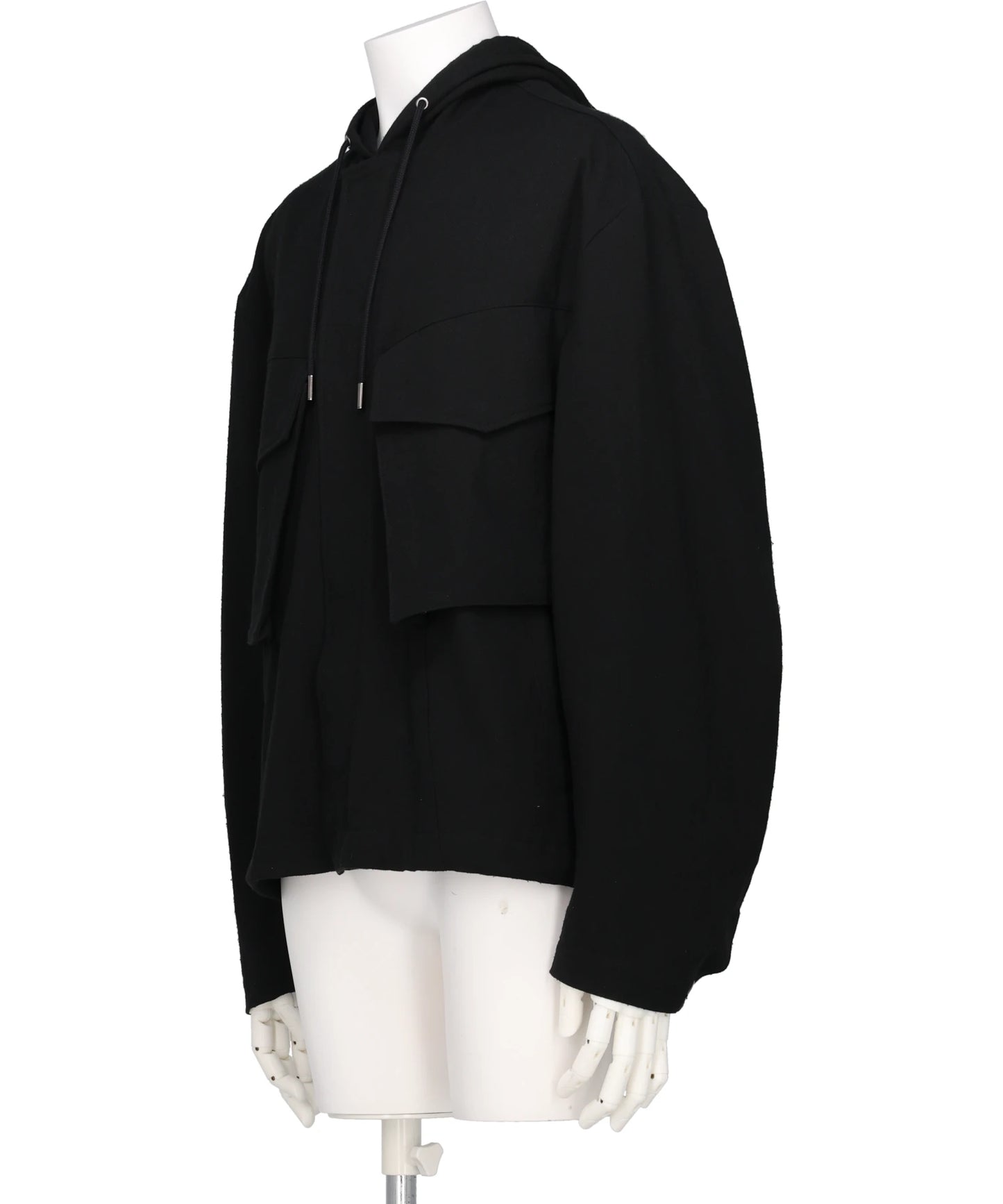 NEP SILK HOOD BLOUSON