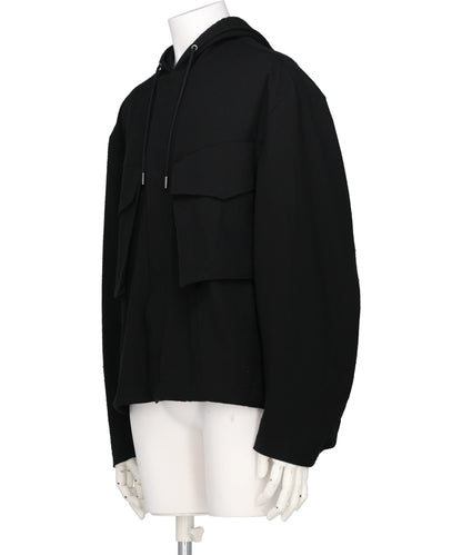 NEP SILK HOOD BLOUSON