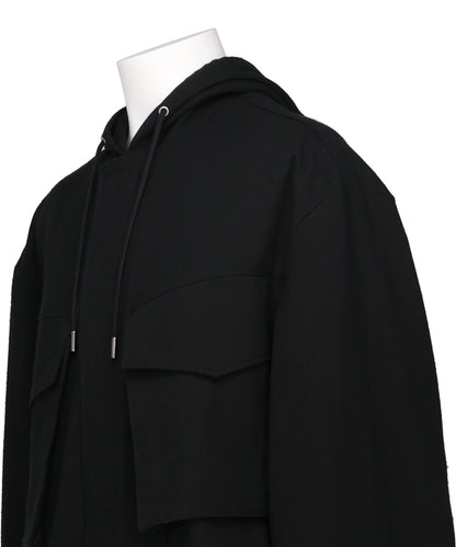 NEP SILK HOOD BLOUSON