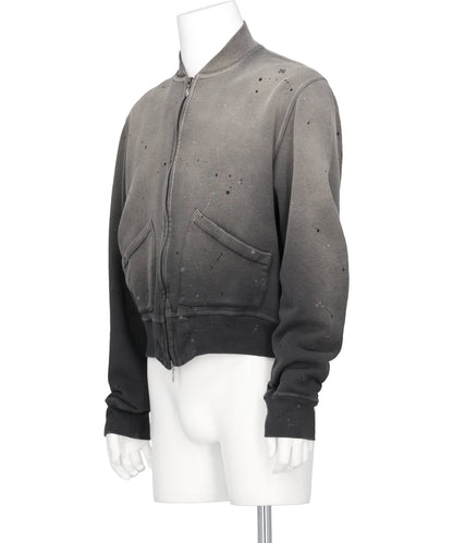 CLOVER SPLATTER SWEAT BLOUSON