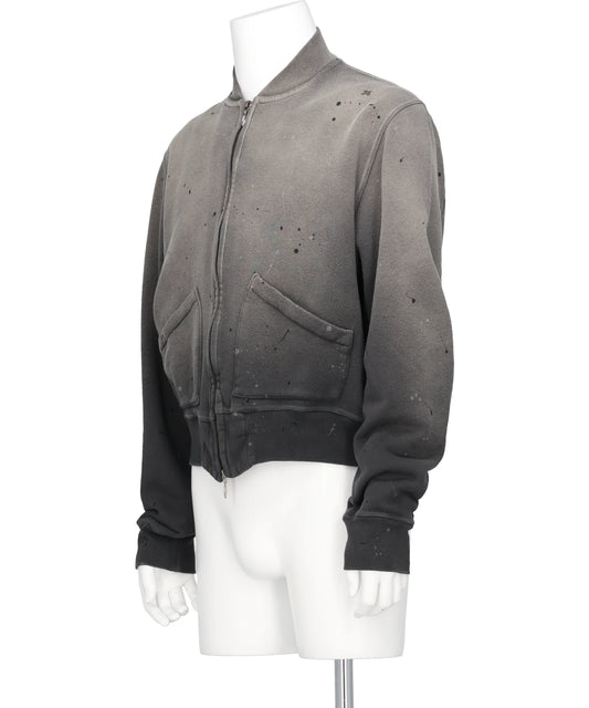 CLOVER SPLATTER SWEAT BLOUSON