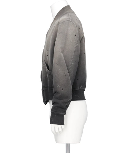 CLOVER SPLATTER SWEAT BLOUSON