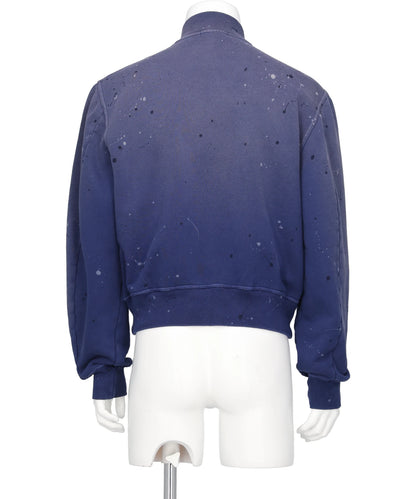 CLOVER SPLATTER SWEAT BLOUSON