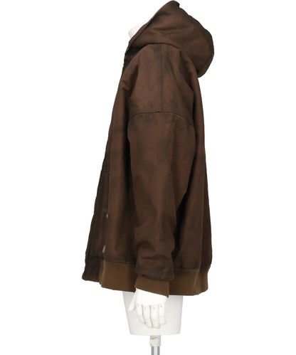 BORD BOA LINING DUCK ZIP-UP PARKA