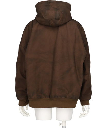 BORD BOA LINING DUCK ZIP-UP PARKA