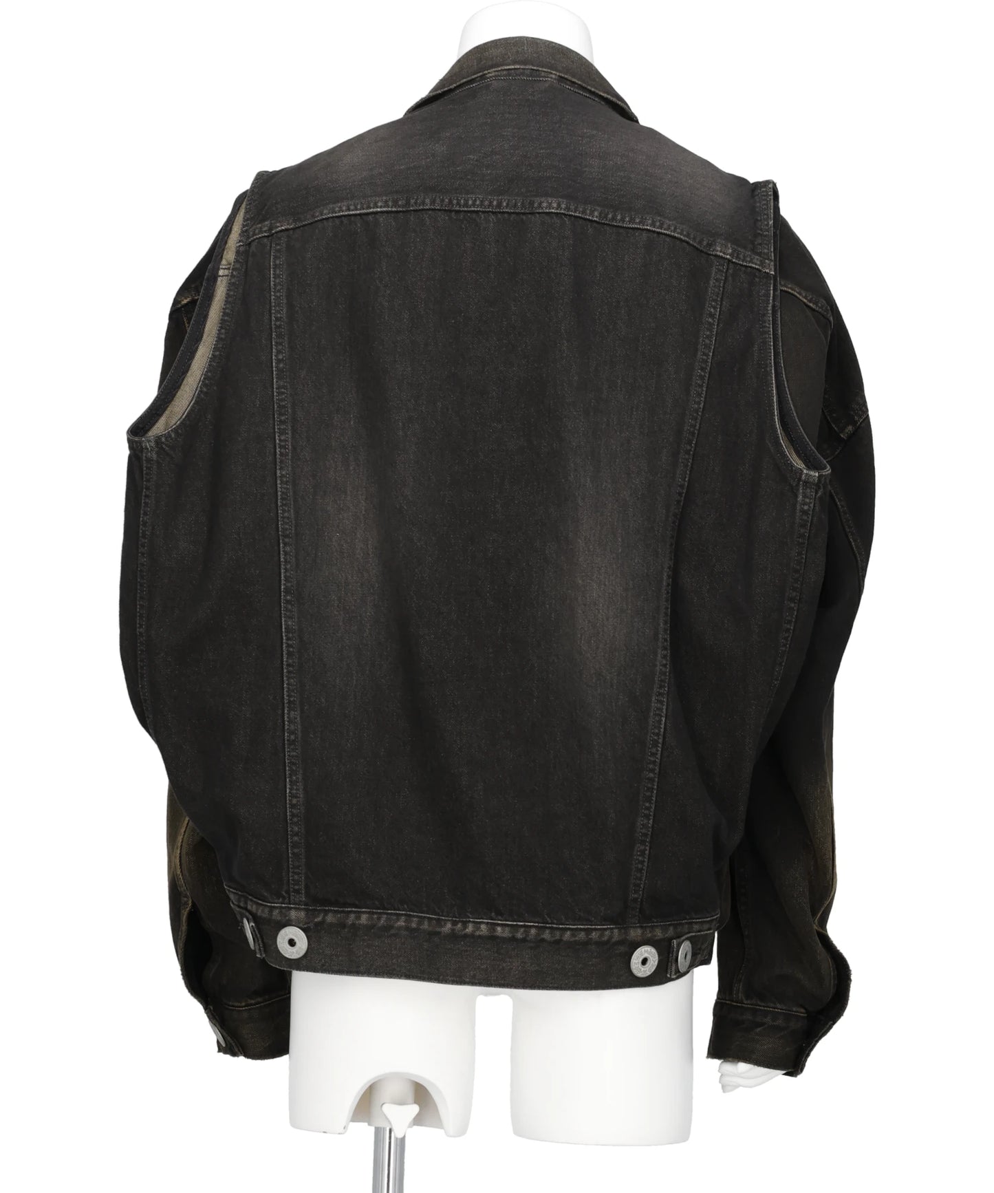 BACK VEST DENIM  BLOUSON