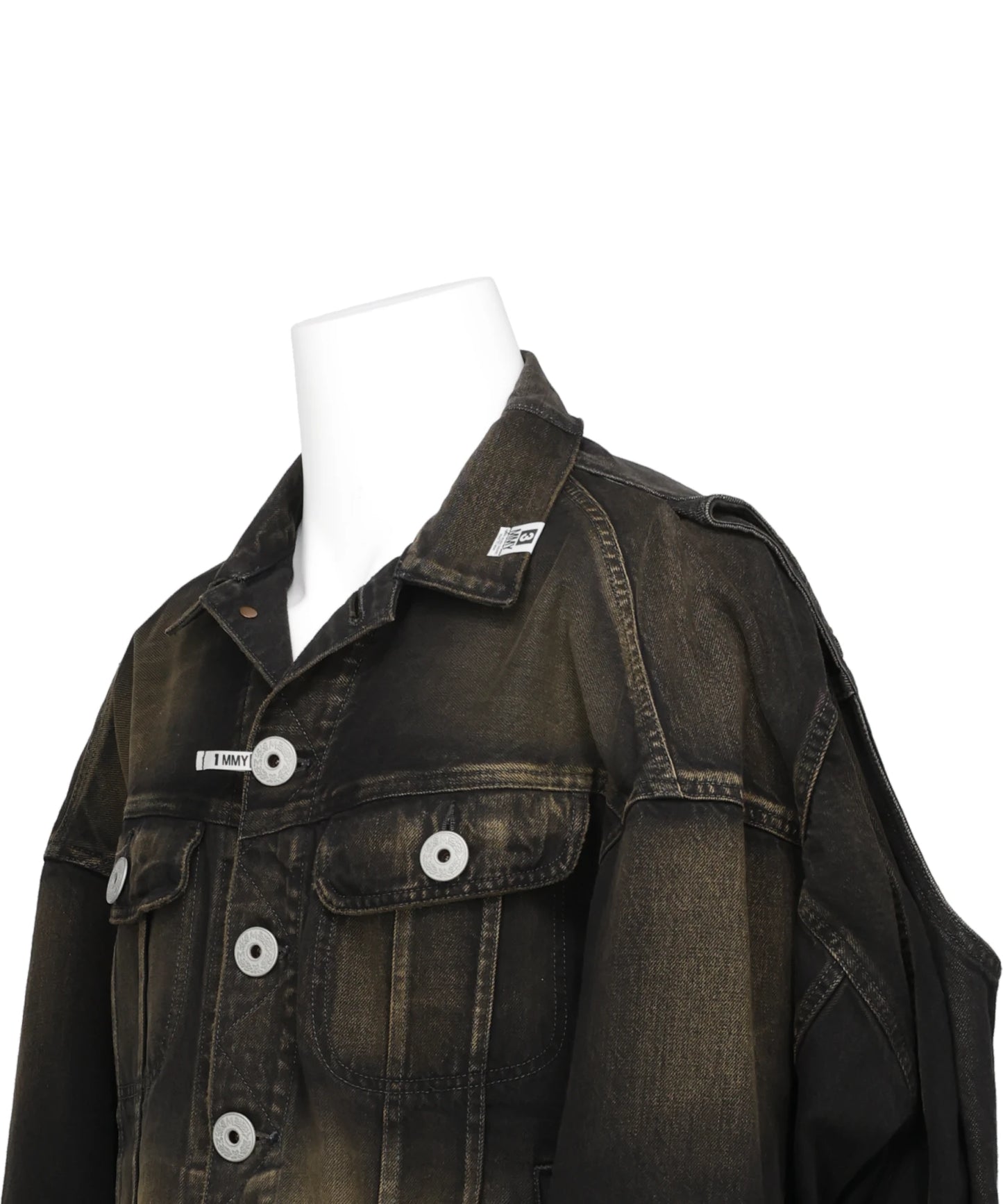 BACK VEST DENIM  BLOUSON