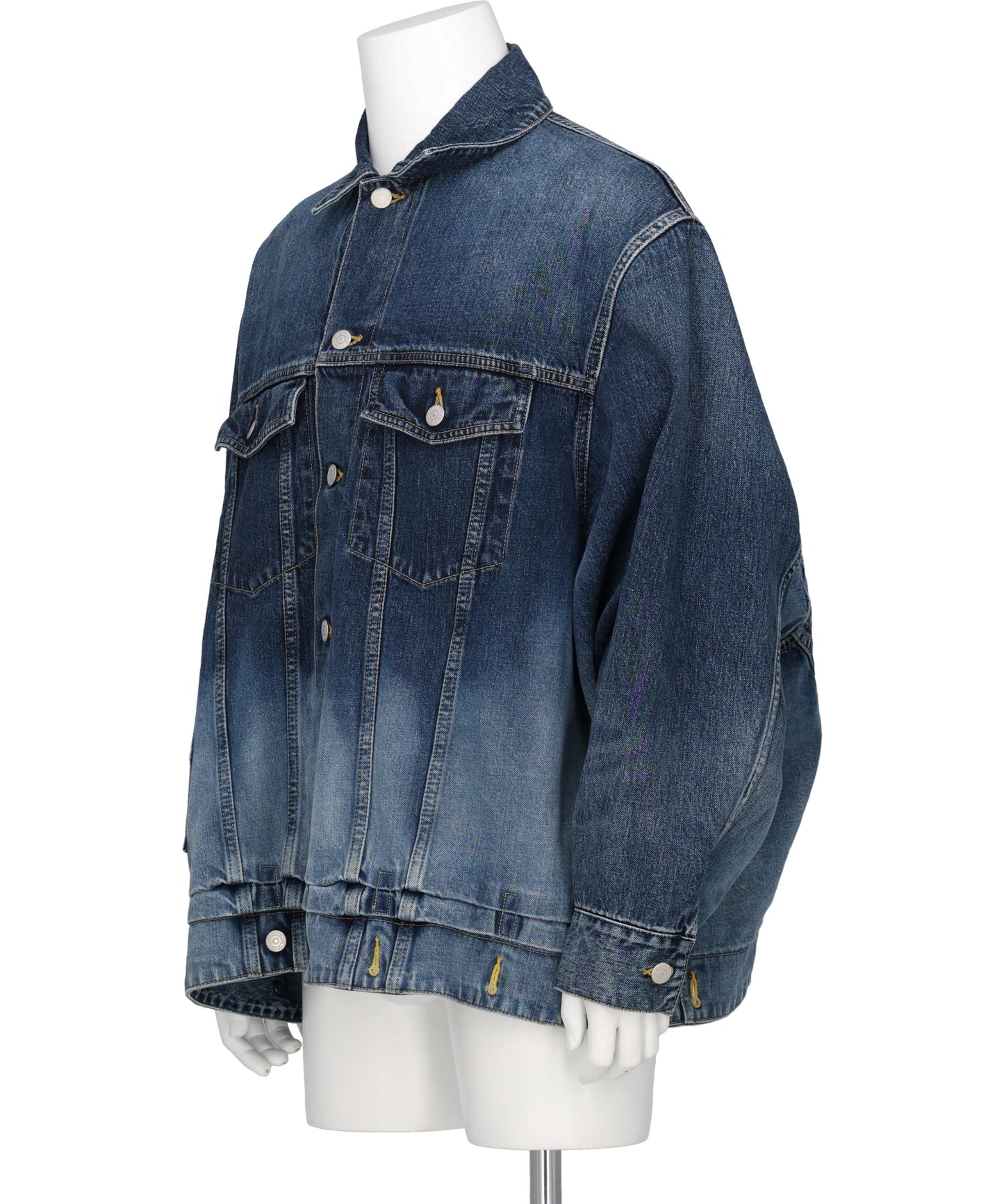 DOUBLE-END SELVEDGE BLOUSON GRADATION