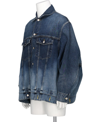 DOUBLE-END SELVEDGE BLOUSON GRADATION