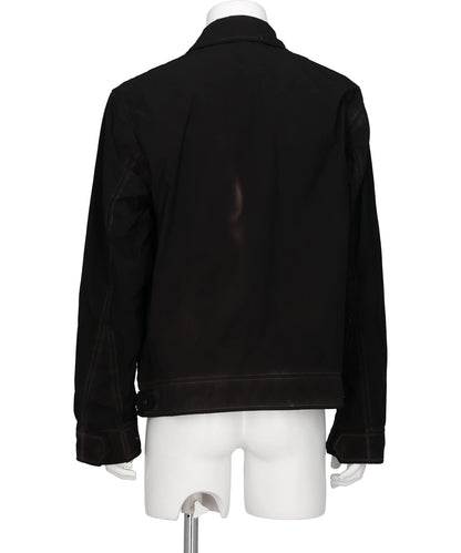 HAND-DYE ZIP UP BLOUSON