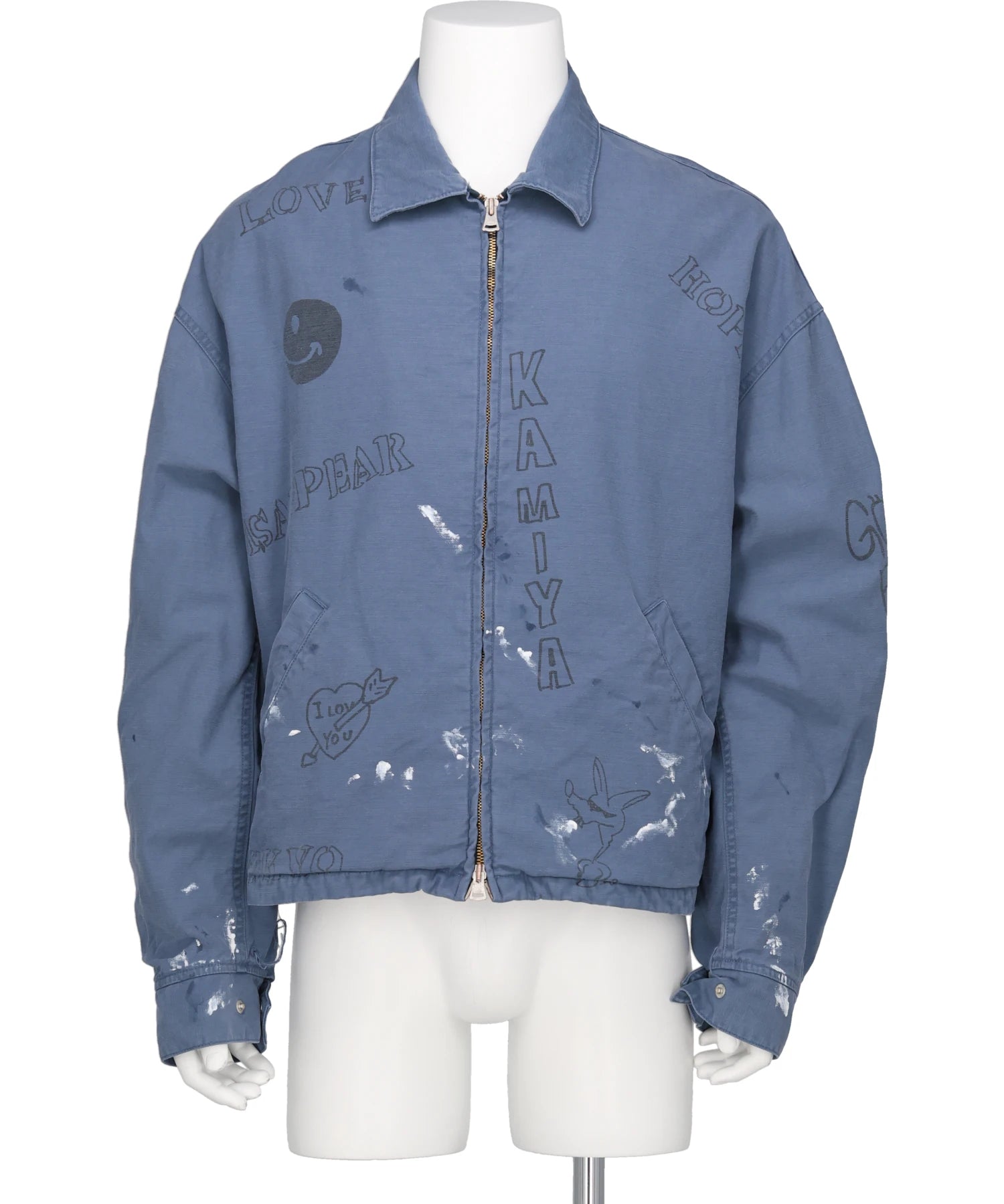 KAMIYA(カミヤ) 2026SS GRAFFITI WORK JACKET G16BL022